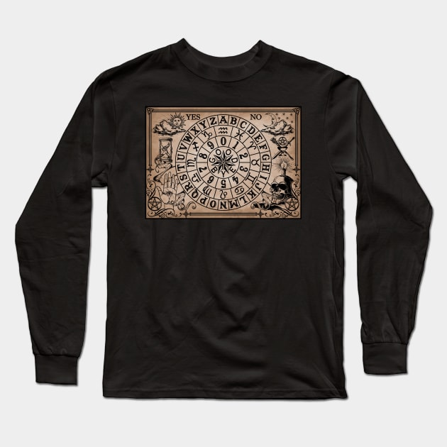 Spirit Board Long Sleeve T-Shirt by RavenWake